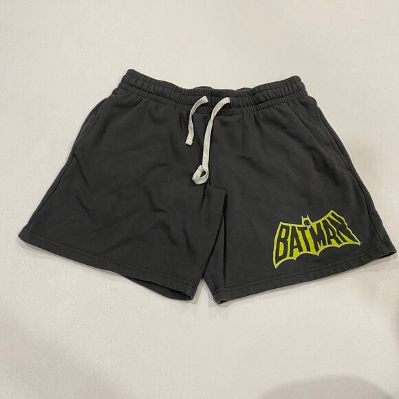 Batman Graphic Lounge Shorts Gray Size Small - Picture 1 of 6